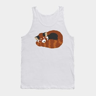 Red panda Tank Top